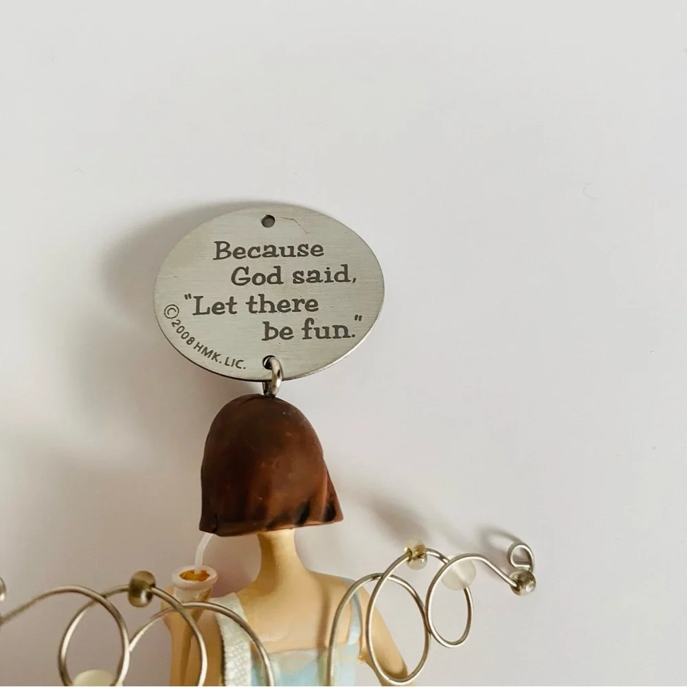 Hallmark Keepsake Ornament Aunt Angel 2008 Down to Earth Angels Christmas Decor